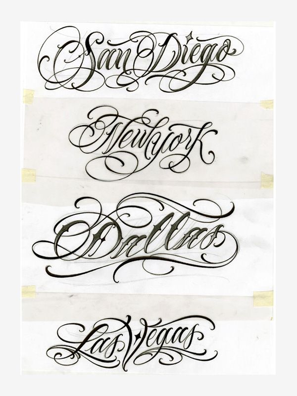 Chicano Font for Tattoos  Online Font Generator
