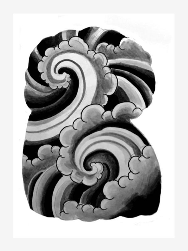 Mikiri and elements in Japanese Tattoo Design by Jamie MacPherson