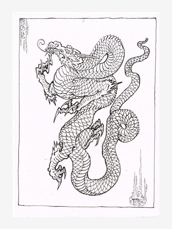 Dragons by Jordie Doubt