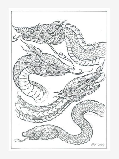 Thai Art Sketchbook by Pui