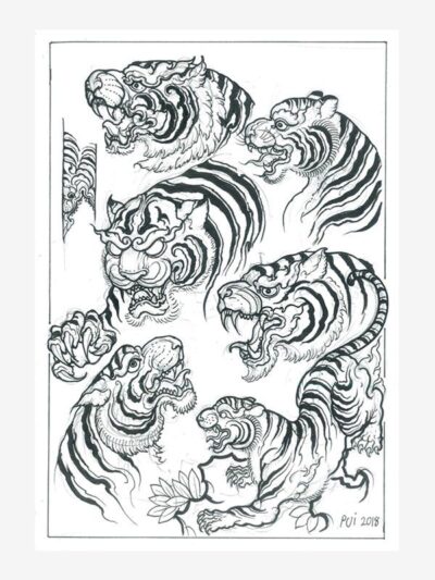 Thai Art Sketchbook by Pui