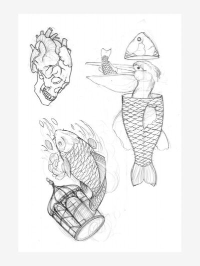 Surreal Sketchbook vol 1 by Otto D'ambra