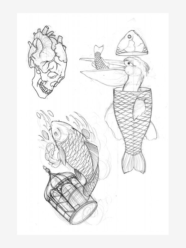 Surreal Sketchbook vol 1 by Otto D'ambra