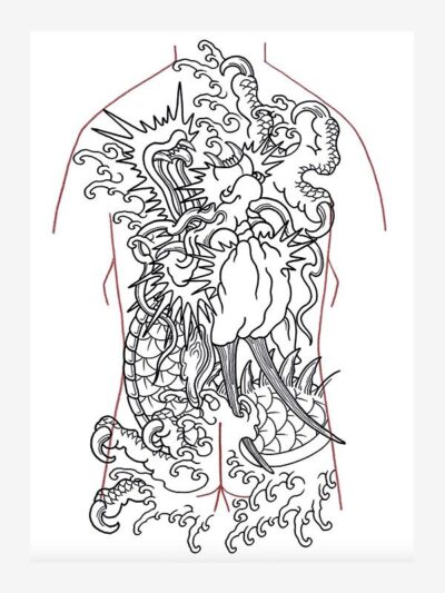 50 Dragon Backpieces by Erik Rieth