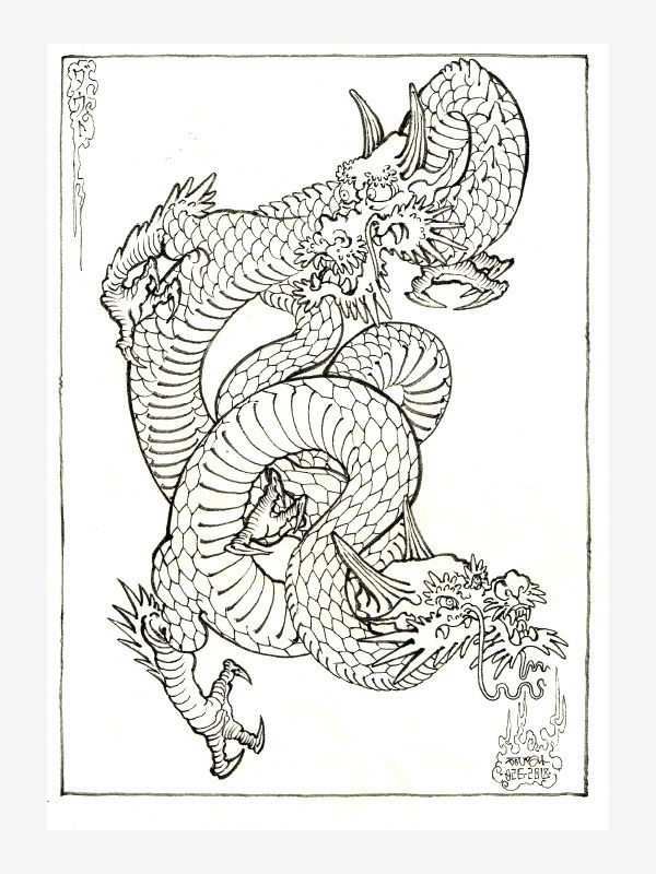 Dragons by Jordie Doubt
