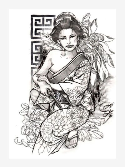 Tattoo Sketches by Jess Yen
