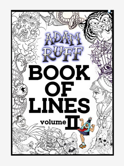 Book of LInes Vol 2 by Adam Ruff